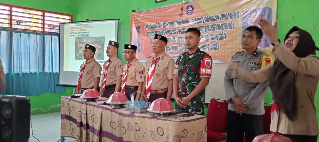 Pemilihan Pengurus Pramuka Kwartir Ranting Gantarang