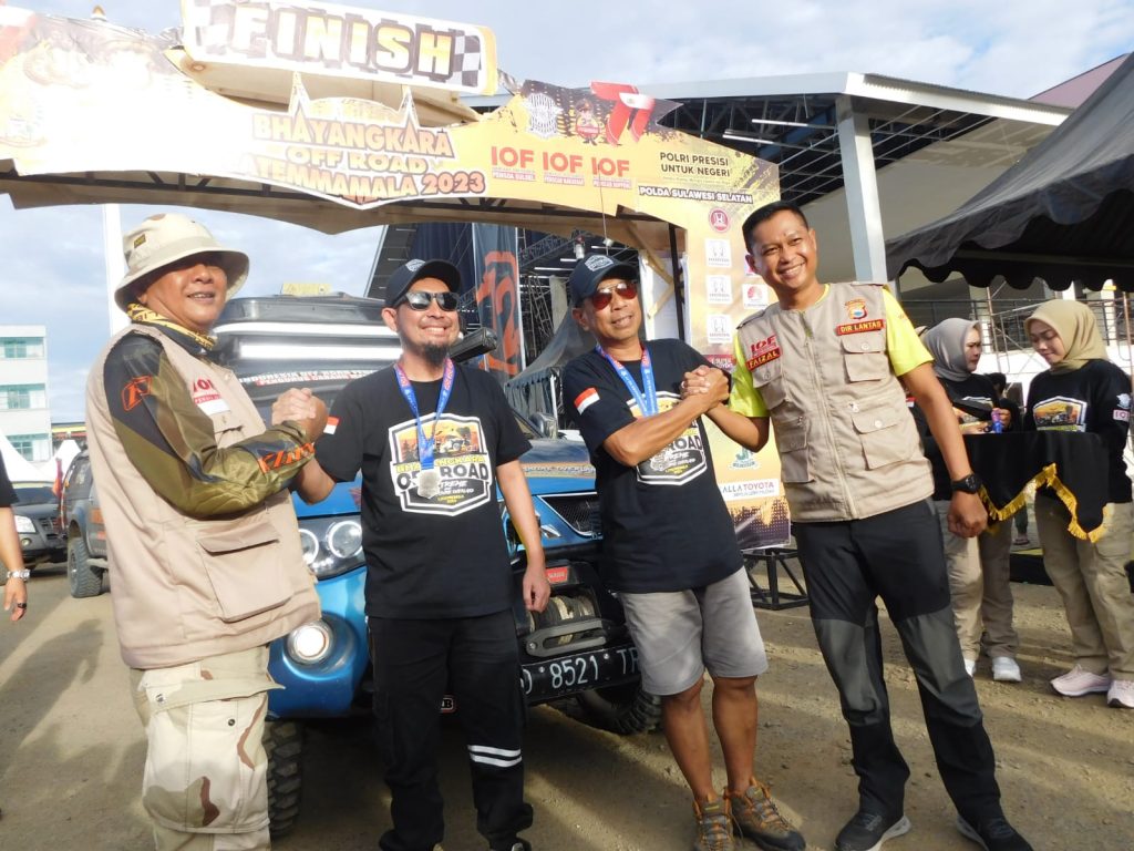Off-Road Latemmamala 2023 Berakhir, Off Roader Asal Kolaka Bawa 1 Unit Mobil