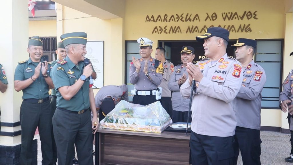 Personil Kodim 1406 Wajo Serbu Mapolres Wajo, Kapolres Beri Penjelasan
