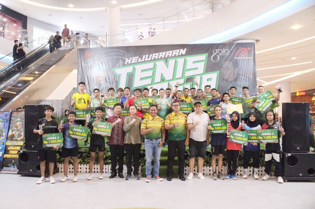 Kejuaraan Tenis Meja Piala Pangdam XII Tanjungpura Ditutup, Berbagai Kejutan Terjadi