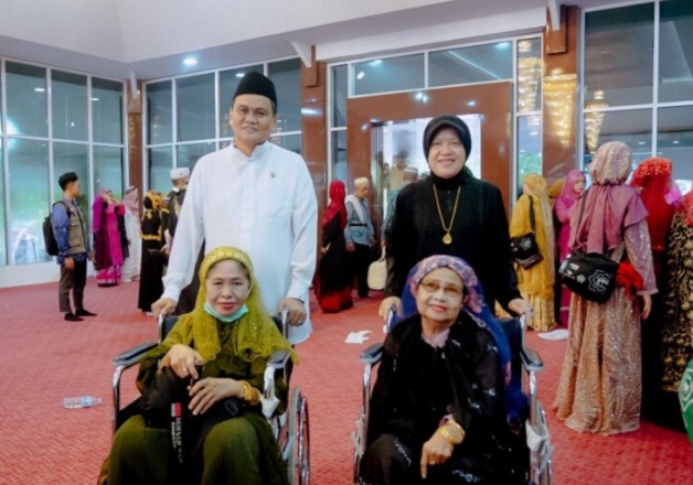 Bupati Suardi Saleh, Sambut Jamaah Haji Reguler