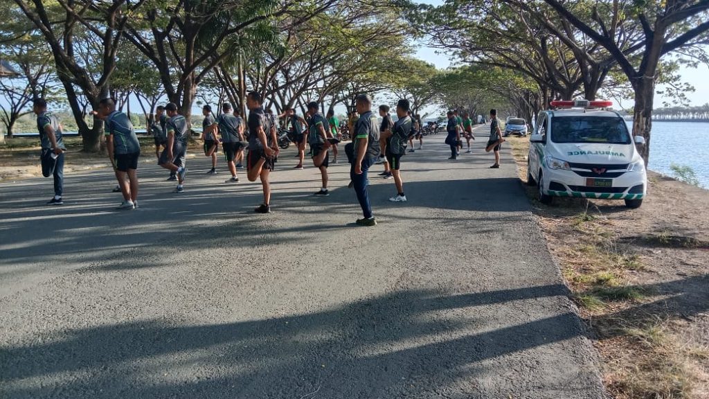 Jaga Kebugaran Tubuh,Kodim 1416 Muna Gelar Olaraga Aerobik