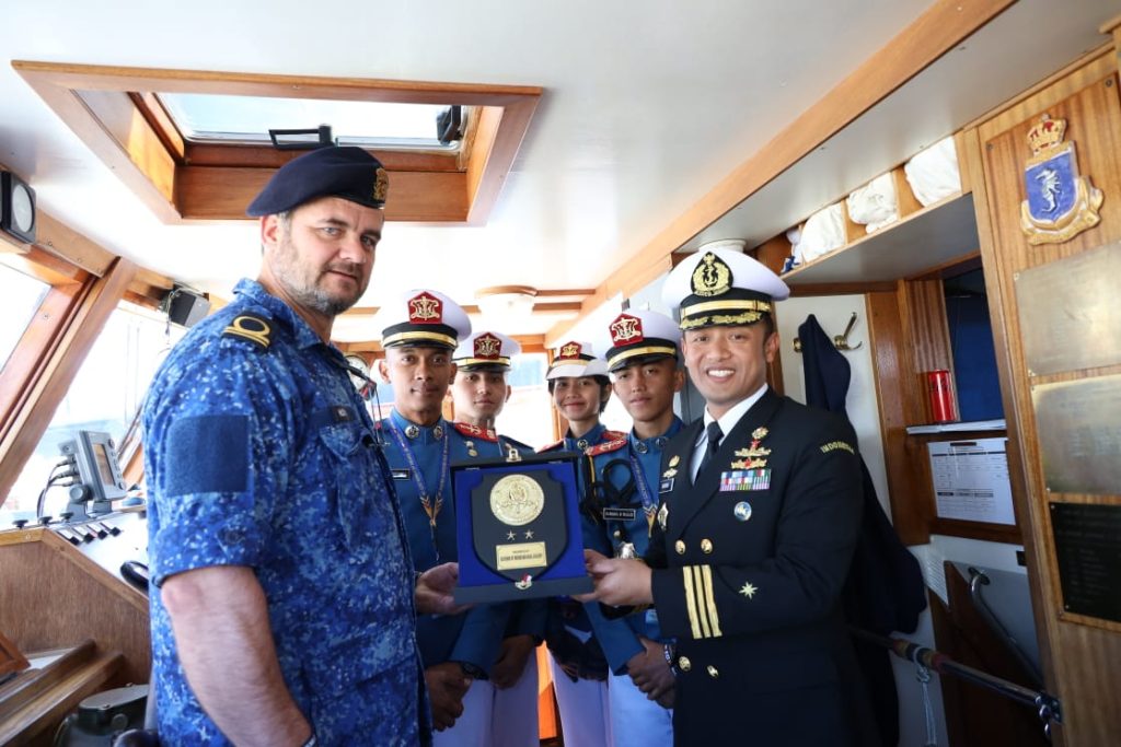 Diplomasi Internasional KJK Taruna AAL – Belgian Navy, Bangun Kerjasama Wujudkan Keamanan Maritim Internasional