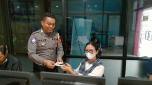 Anggota tegident satlantas gowa