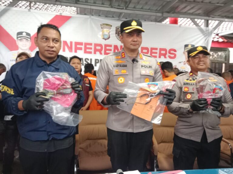 Polres Gowa Amankan 270 Tersangka dalam Operasi Pekat Lipu, 5.200 Liter Miras Disita