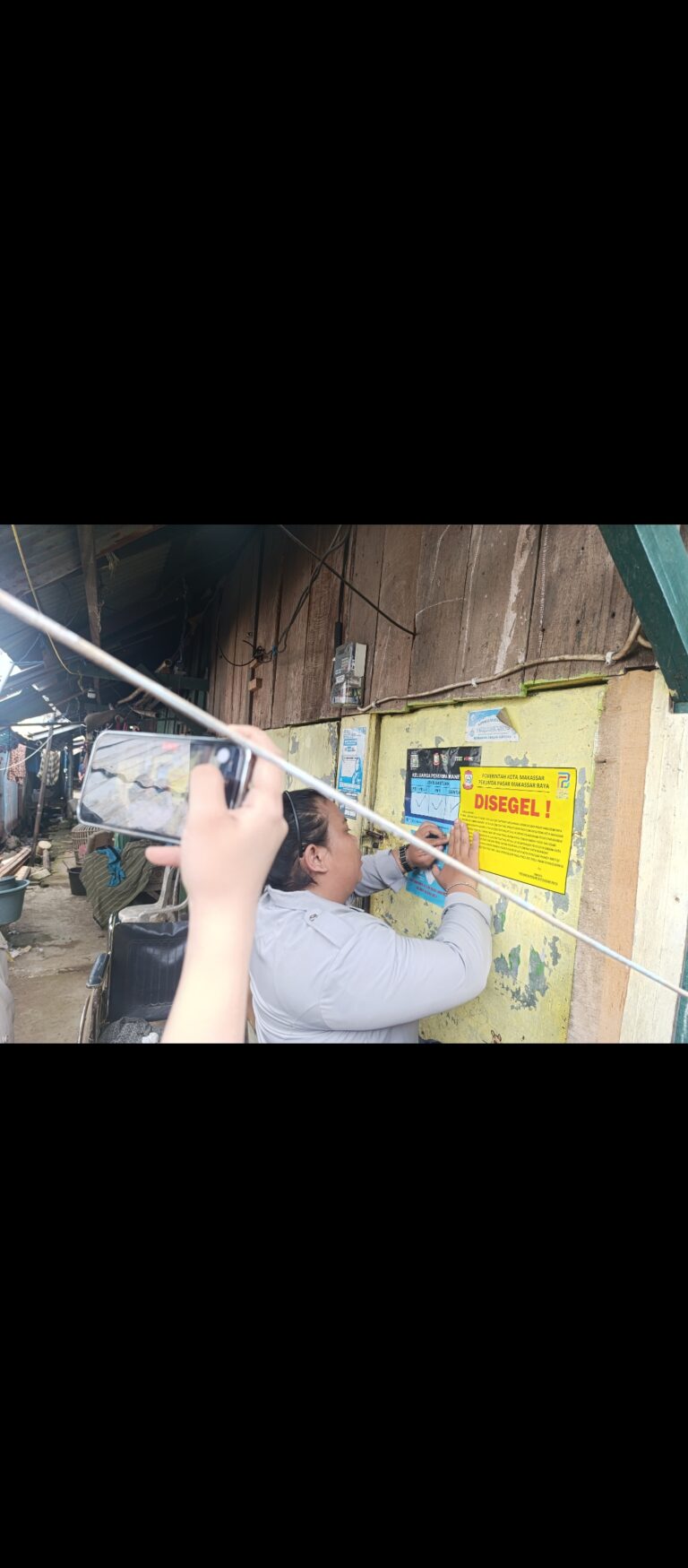 69 Lods di Pasar Kalimbu Disegel, Tunggakan Capai Rp25 Juta! Sebagian Sudah Jadi Tempat Tinggal, Bukan Lagi Tempat Jualan