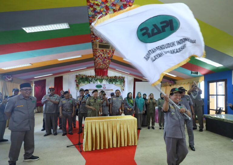 Mustajab Resmi Pimpin RAPI wilayah 01 Makassar