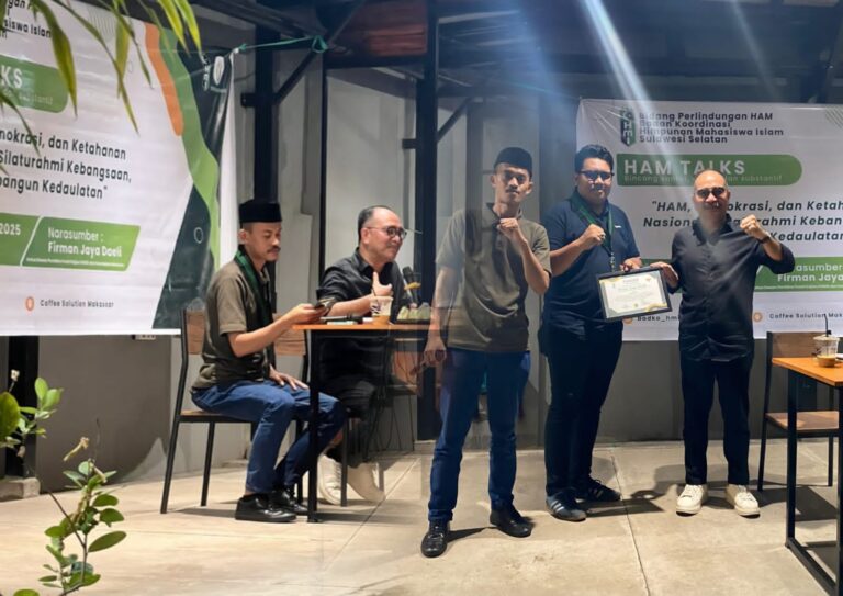 Jelang HUT ke-80 RI, HMI Sulsel Suarakan HAM, Demokrasi, dan Kedaulatan Bangsa