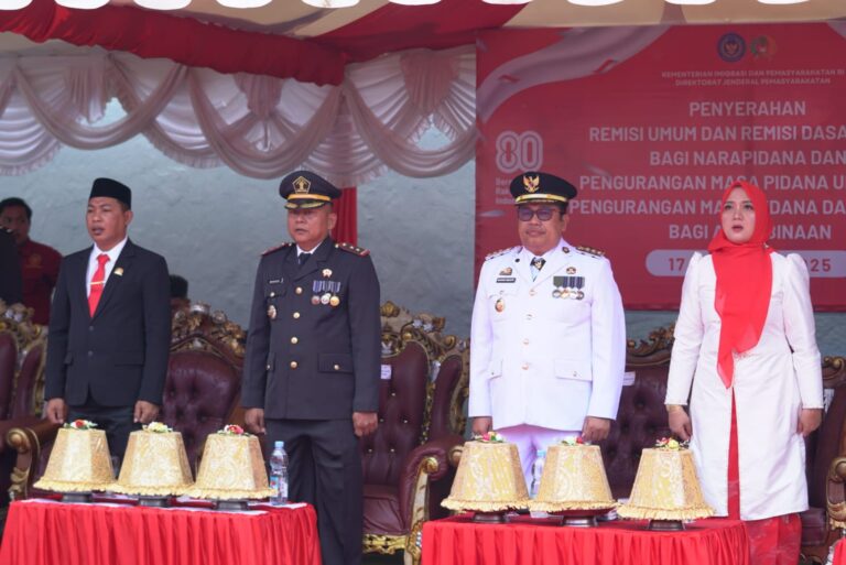 HUT RI ke-80, Ketua DPRD Dampingi Bupati Takalar Serahkan Remisi di Lapas