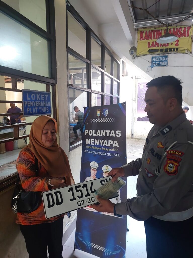 Ditlantas Polda Sulsel Gelar “Polantas Menyapa”