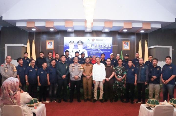 Pengurus PWI Barru Resmi Dilantik