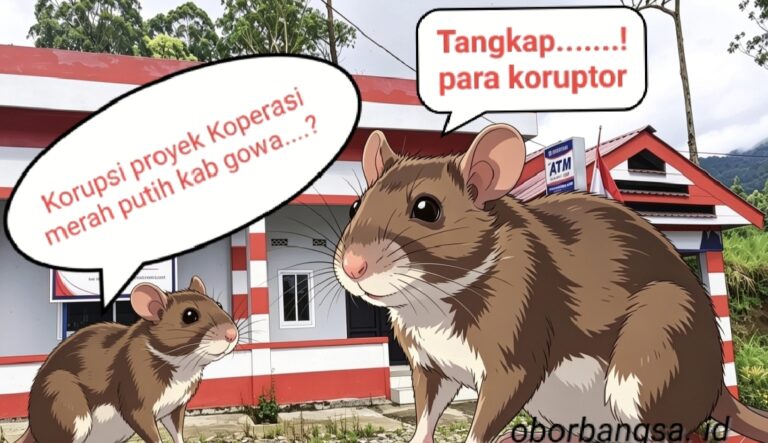 LPARI Desak Kajaksaan Periksa Dugaan Korupsi Proyek Koperasi Merah Putih Kabupaten Gowa……!