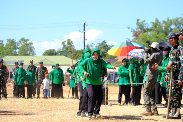 Meriahkan HUT ke-81 RI, Kodim 1409/Gowa Kobarkan Semangat Kebersamaan