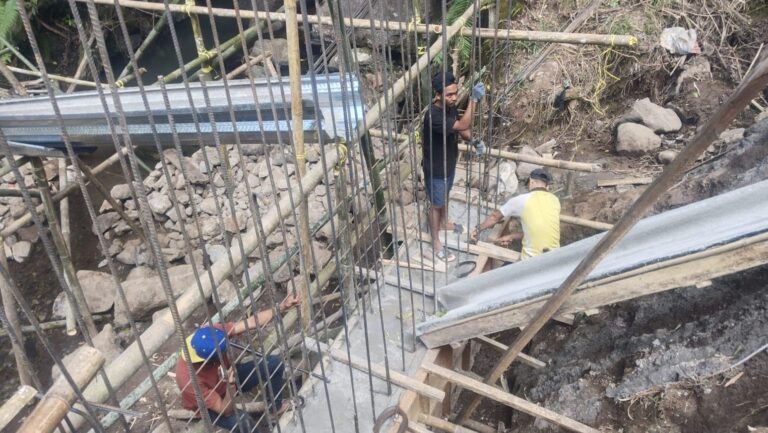 Pembangunan Jembatan Beton Tahap VI di Tiga Lokasi Gowa Terus Dikebut