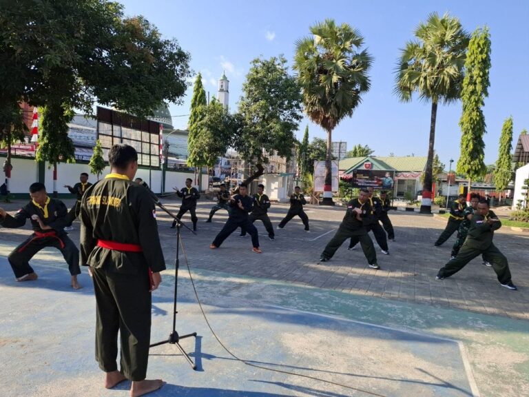 Perkuat Kesiapsiagaan Prajurit, Kodim 1409/Gowa Intensifkan Latihan Pencak Silat Militer