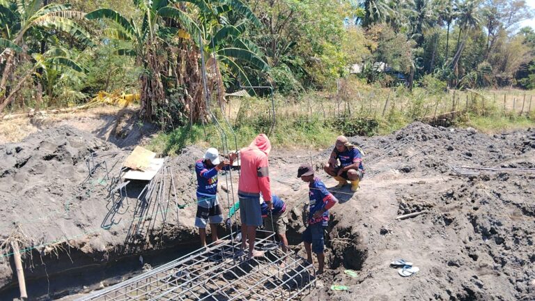 Pembangunan Jembatan Beton Tahap VI di Salajangki Capai 18 Persen