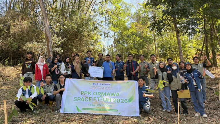 Tim LONTARA PPK ORMAWA SPACE FT-UH Terima Visitasi Universitas Hasanuddin di Desa Lonjoboko
