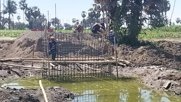 Perkuat Akses Warga, Kodim 1409/Gowa Pacu Pembangunan Jembatan Beton Tahap VI di Salajangki