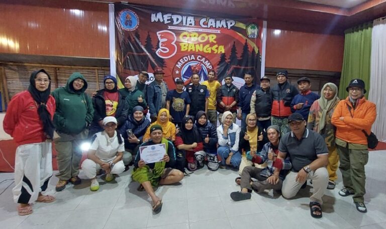 D’Luna Malino Jadi Saksi, Obor Bangsa Perkuat Solidaritas di Media Camp 3
