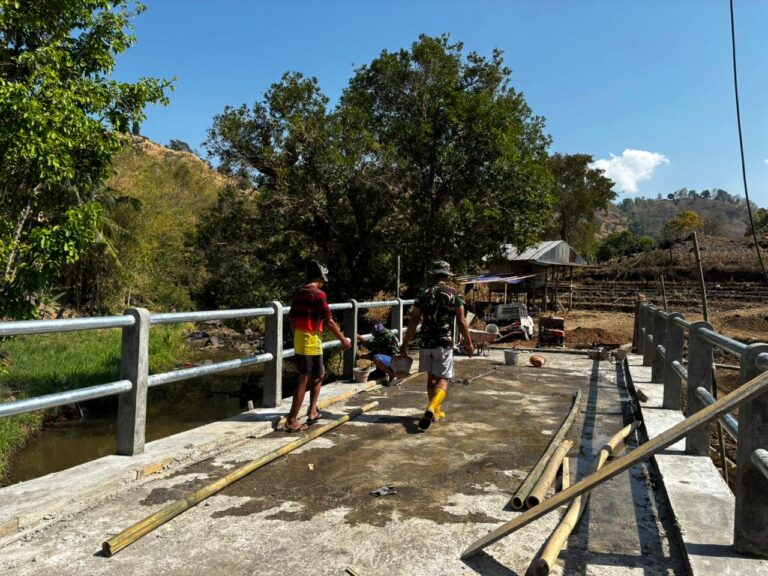 Progres 92,65 Persen, Jembatan Beton Badenglolo Segera Dimanfaatkan Warga