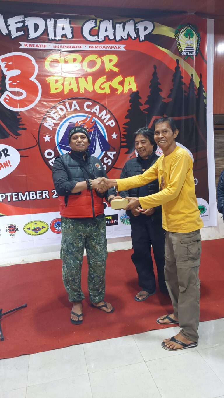 Media Camp 3 Obor Bangsa Sukses, Doorprize Jadi Momen Hangat di Malino