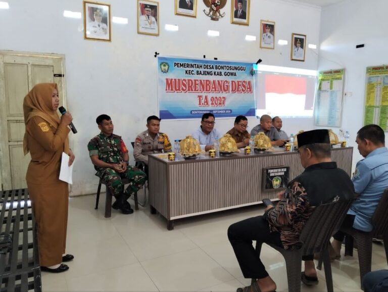 Musrenbang Bontosunggu Gowa Prioritaskan Irigasi dan Sarana Pendidikan