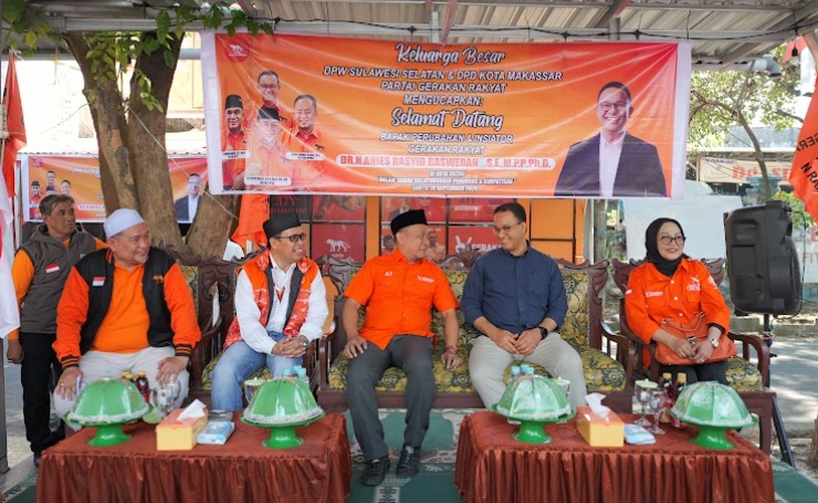 Gerakan Rakyat Sulsel Perkuat Struktur, Anies Dorong Gerakan Menjangkau Masyarakat