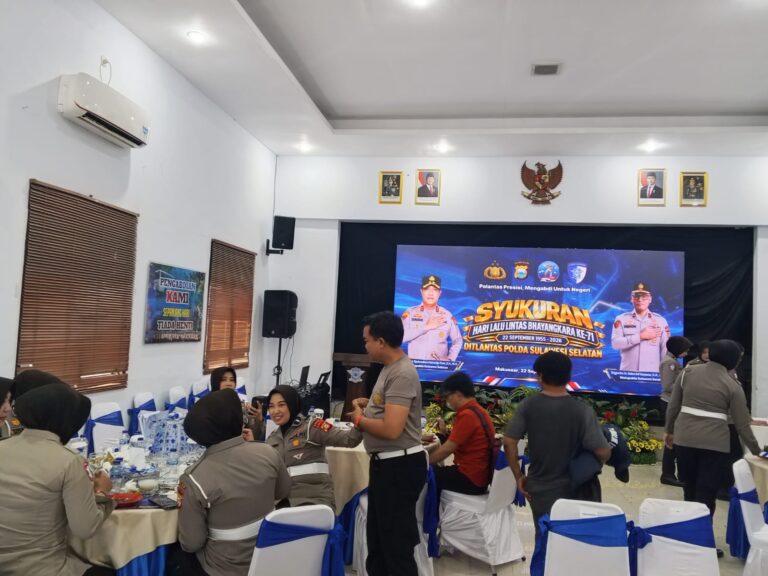 Hari Lalu Lintas Bhayangkara ke-71, Ditlantas Polda Sulsel Dorong Polantas Lebih Prediktif dan Humanis
