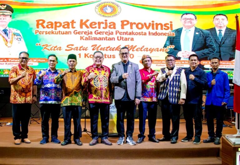 Wakili Gubernur Zainal Paliwang, Tomy Buka Rakerprov PGPI Kaltara 2026