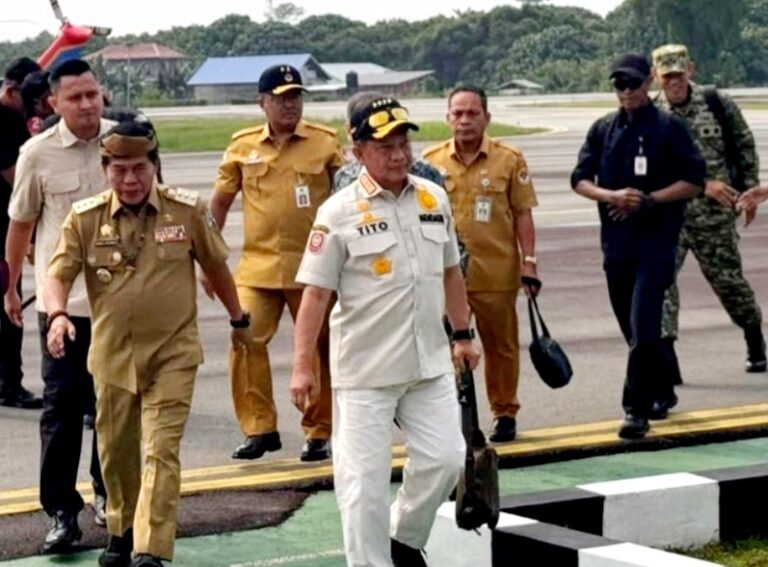 Mantapkan Pembangunan Perbatasan, Mendagri Sambangi Kaltara dan Gelar Rakor di Malinau