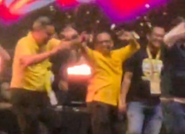 Menteri Berjoget di Pesta Rakyat Golkar, Sensitivitas Pejabat Dipertanyakan